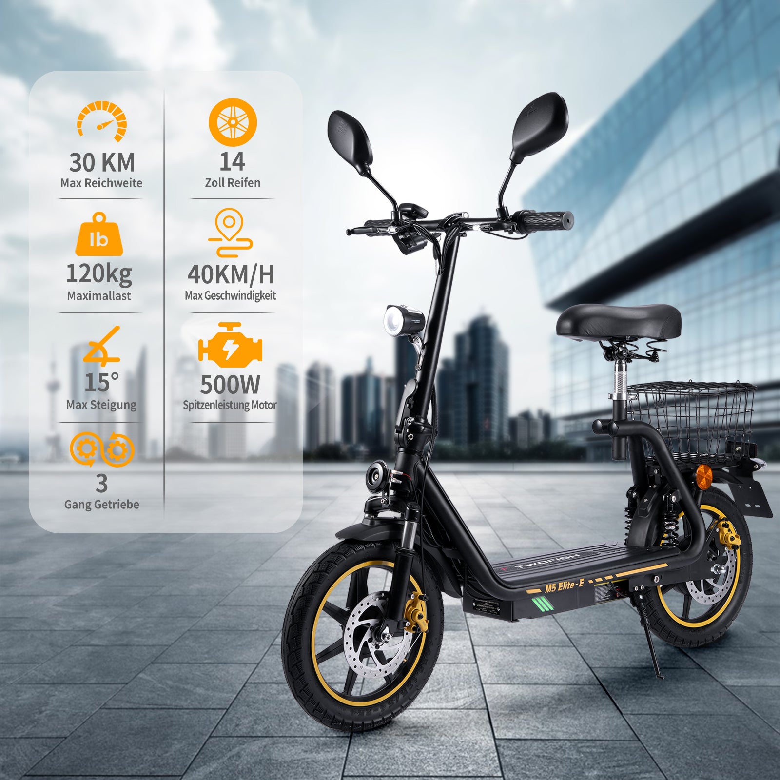 TWOFISH M5 Elite Ebike (EEC)